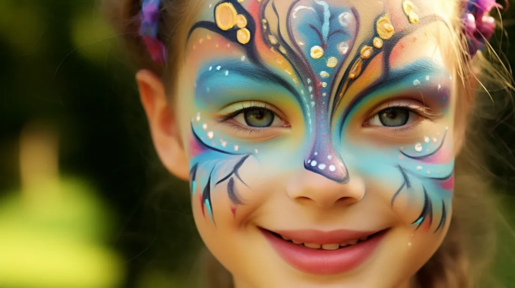 Truccabimbi e face painting alle feste di compleanno: Suggerimenti su come organizzare un angolo trucco per