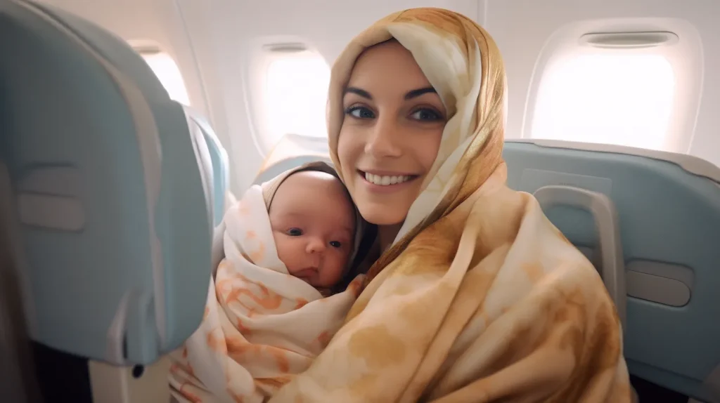 Una donna che era al nono mese di gravidanza partorisce nel corridoio dell’aereo mentre viaggiava da