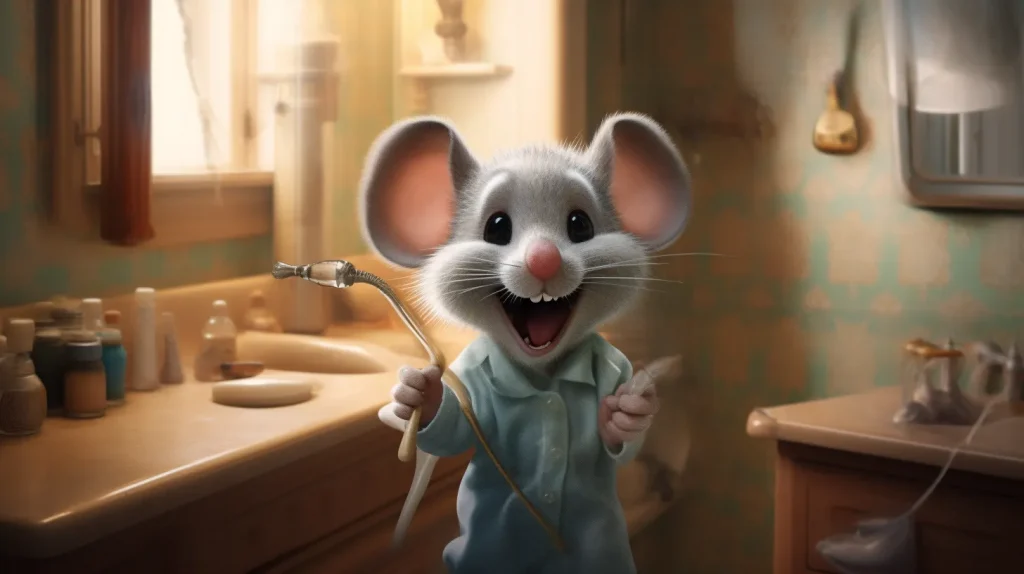 E così, il gesto del topolino dei denti diventa un modo per accompagnare dolcemente i bambini