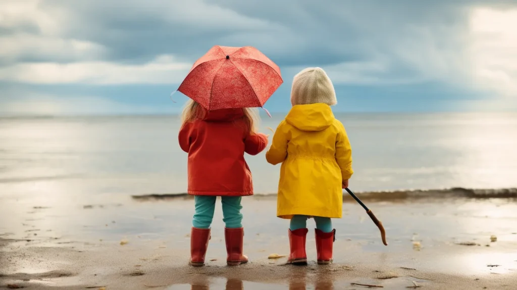 Cosa fare al mare con i bambini quando piove: scopri le numerose attività per divertirsi anche