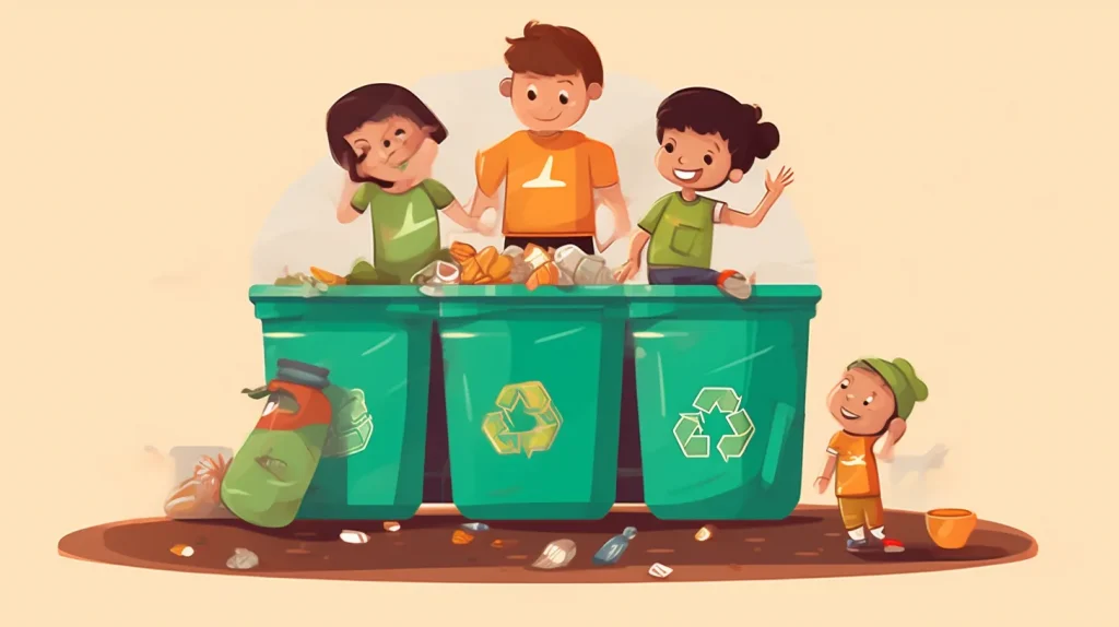 Come spiegare ai bambini l’importanza della raccolta differenziata e del riciclo sia a casa che a