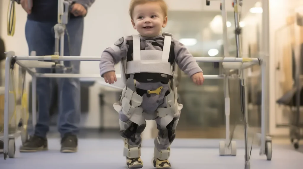 Un bambino di 2 anni, precedentemente paralizzato, recupera la capacità di movimento della gamba dopo aver