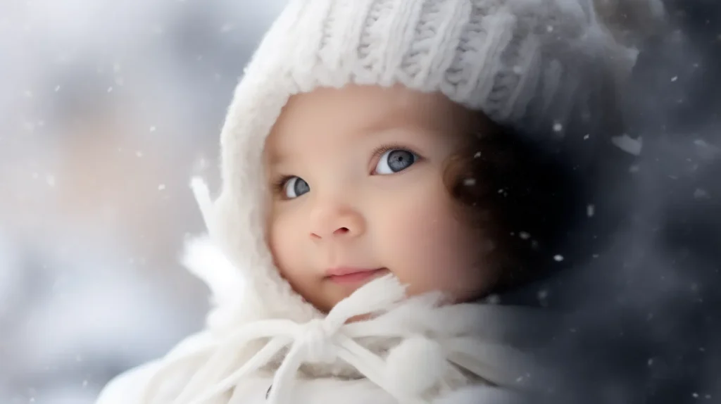 Ecco, i nomi per bambina ispirati all'inverno sono come piccole promesse di dolcezza e accoglienza, in