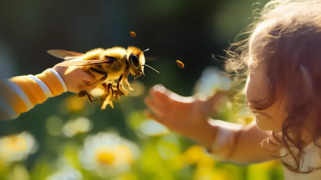 Cosa fare se un bambino viene punto da un’ape? Quali comportamenti adottare e quali misure adottare