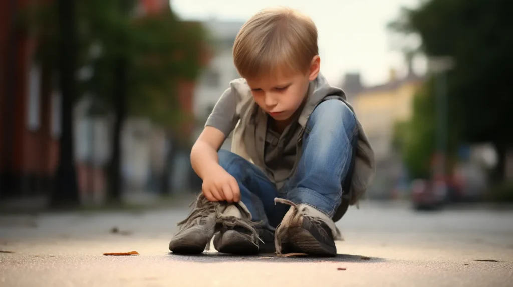 Il bambino rifiuta di indossare le sue nuove scarpe: quali soluzioni adottare?