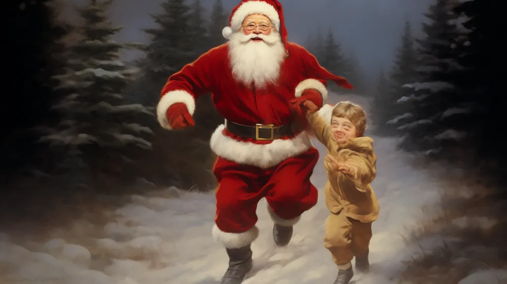   Nella scoperta della non-esistenza di Babbo Natale, si manifestano le prime riflessioni dei bambini