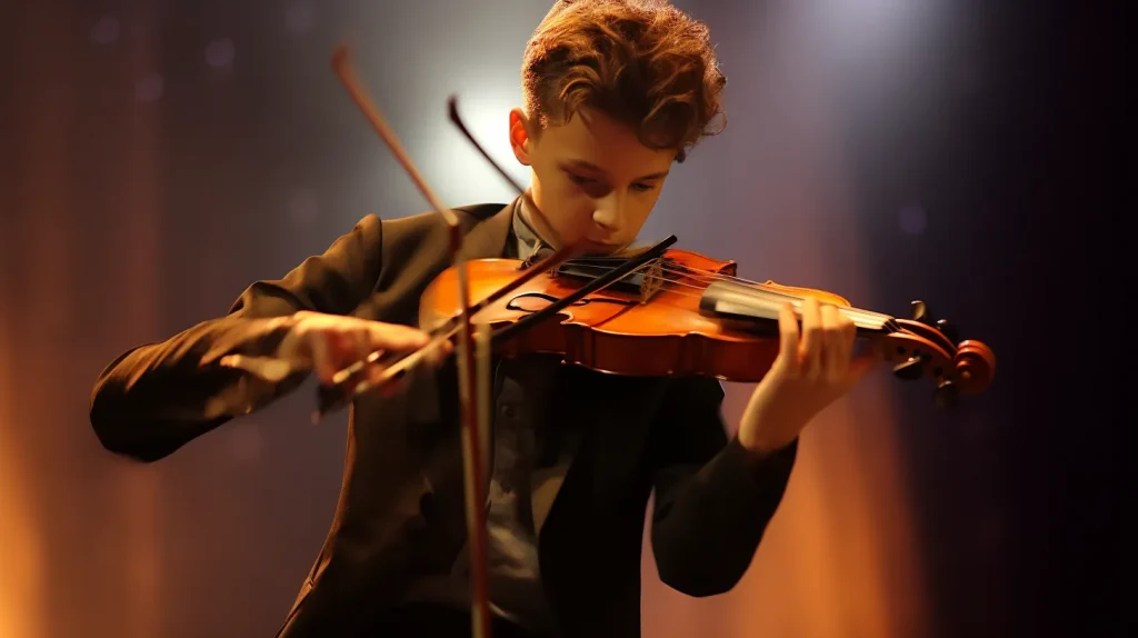 Samuele Palumbo, un talentuoso violinista di 12 anni, racconta la sua vittoria in un concorso musicale