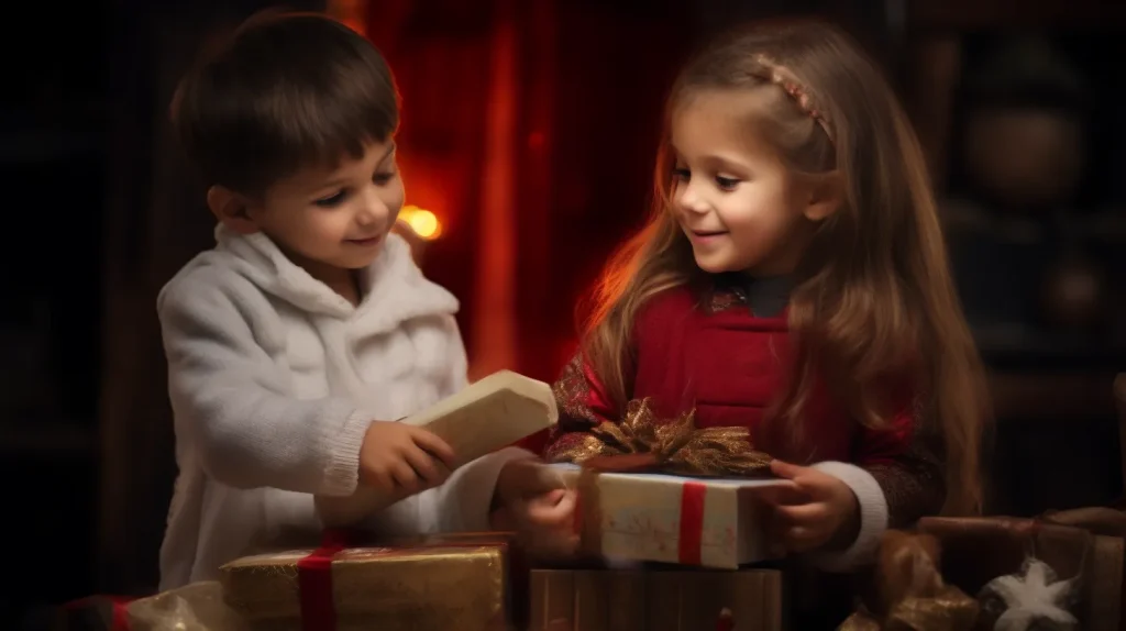 I bambini che ricevono un minor numero di regali e possiedono meno giocattoli sono quelli che