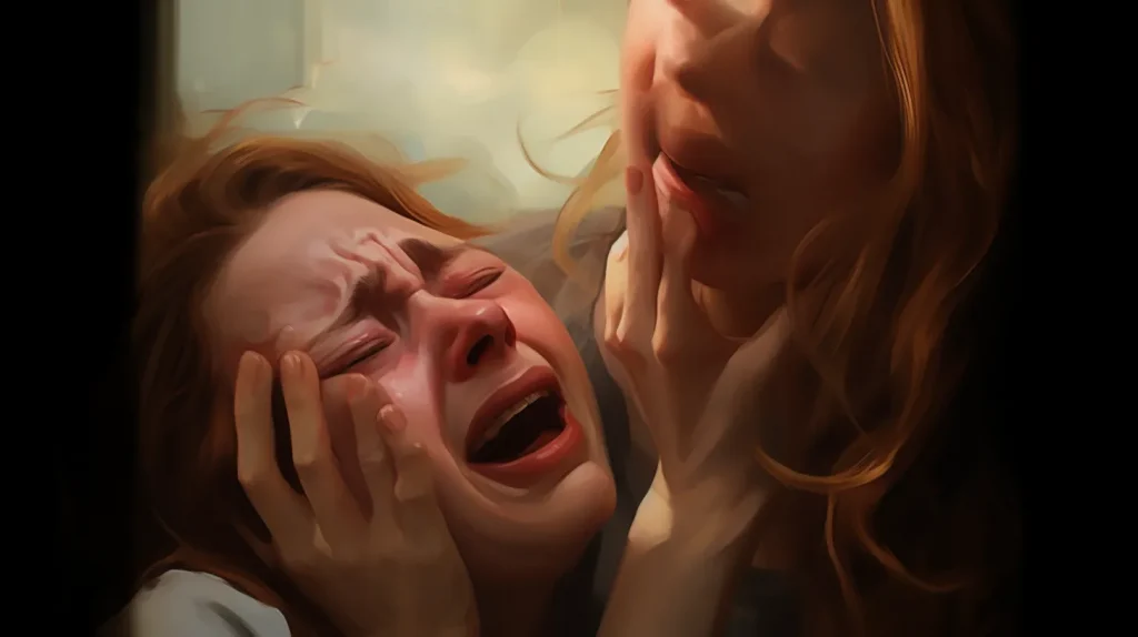 Il pianto della madre, sebbene possa essere associato a disagio mentale, è anche un modo per
