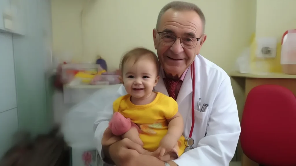 Un pediatra in pensione che si è dedicato ai bambini di Baranzate per un periodo di