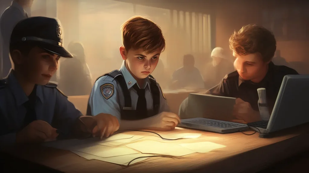 La presenza della Polizia tra i banchi scolastici per sensibilizzare e combattere il fenomeno del cyberbullismo.