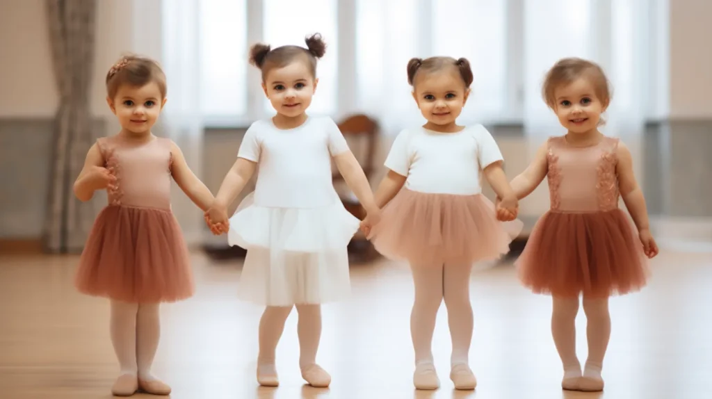  Così, in queste lezioni di baby dance, non si tratta solo di imparare a muoversi