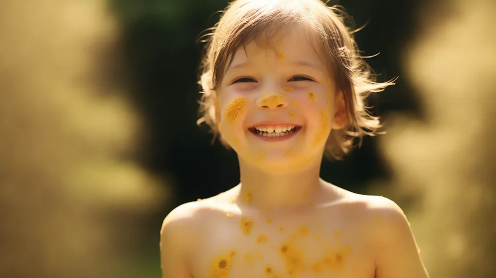 Le macchie solari sulla pelle dei bambini: quali sono le cause e in quale periodo si