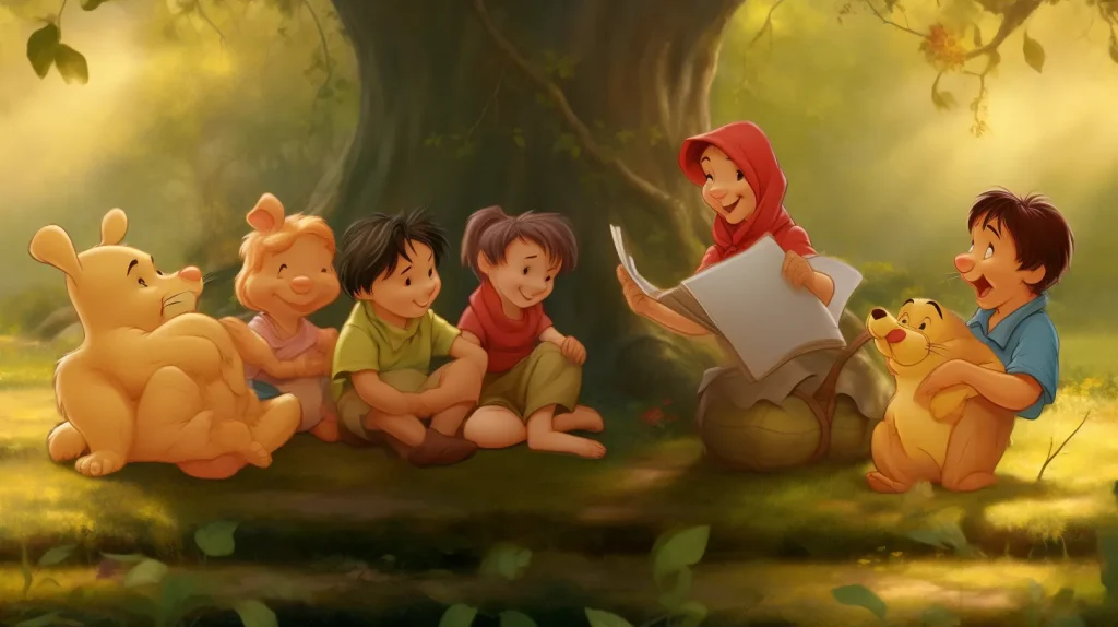 Come Winnie The Pooh e i suoi amici del Bosco dei Cento Acri insegnano ai bambini