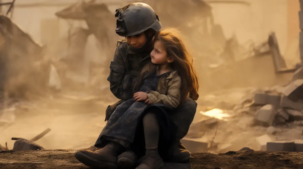 Come parlare ai bambini della guerra: 8 consigli pratici per spiegare loro questo argomento difficile