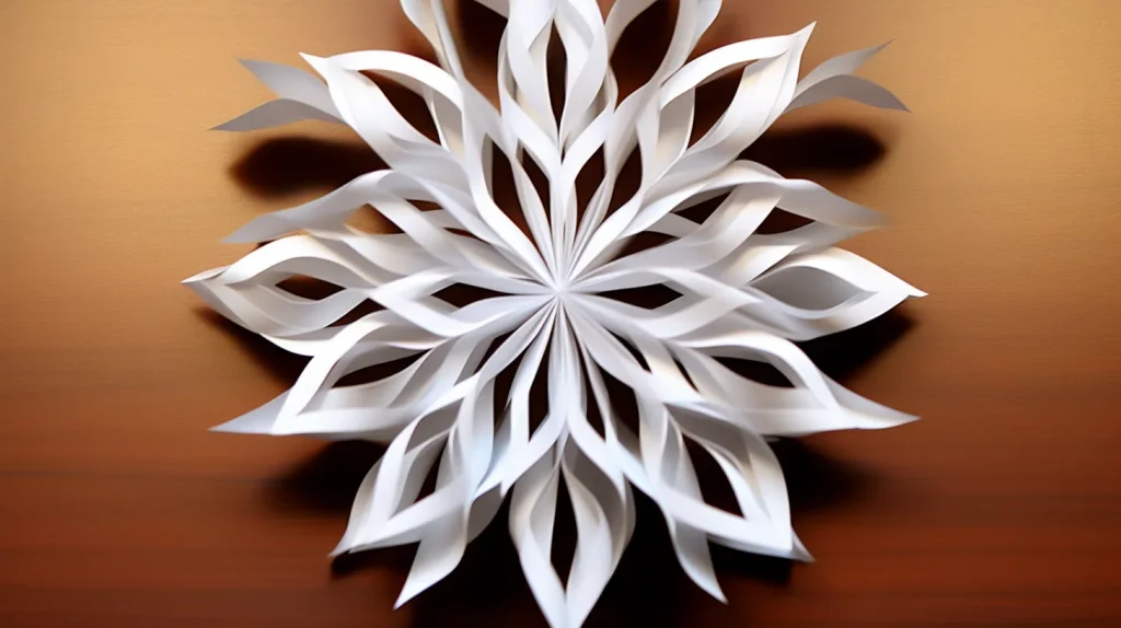 Come realizzare dei bellissimi fiocchi di neve con la carta: un divertente lavoretto natalizio che piace