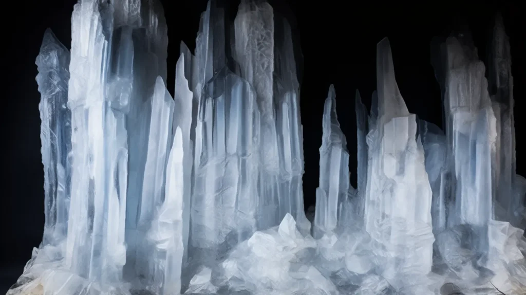   Le stalattiti di ghiaccio, come le nostre esperienze di vita, si formano gradualmente, strato