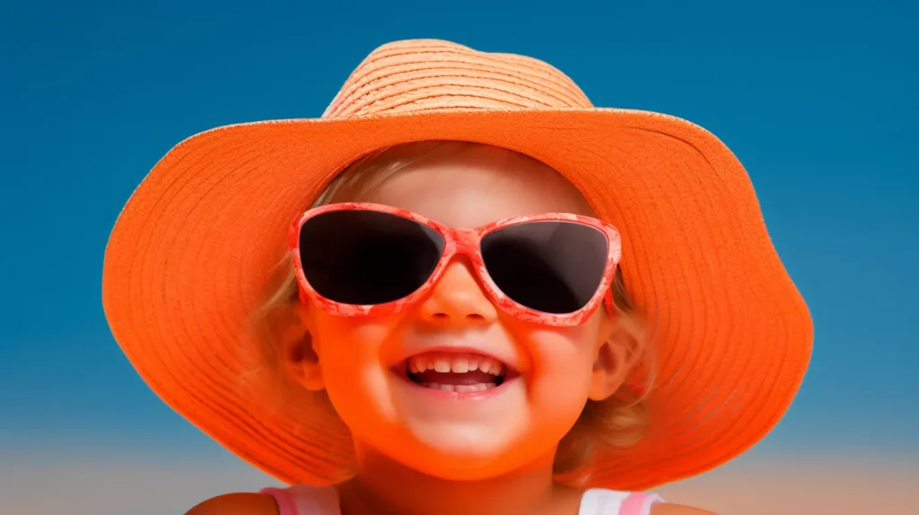 I benefici e i rischi dell’esposizione al sole per i bambini, insieme a consigli su come