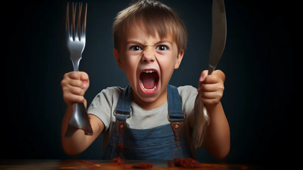 Come gestire la situazione se il bambino non vuole mangiare? Si apre una battaglia contro il