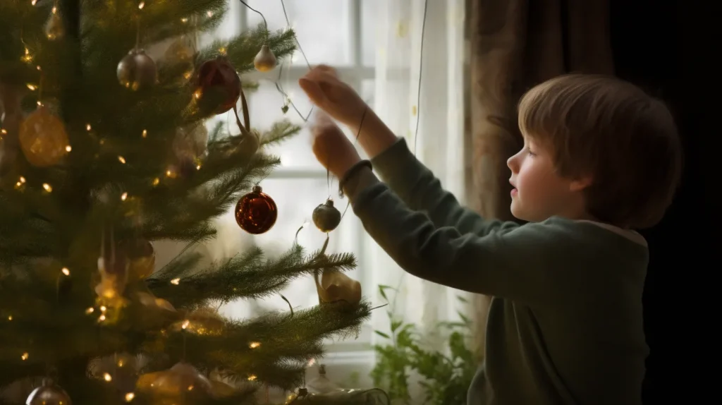 Come garantire la sicurezza dei bambini rendendo l’albero di Natale sicuro