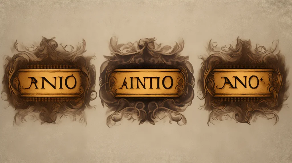 Significato e varianti del nome “Antonio” con curiosità aggiuntive